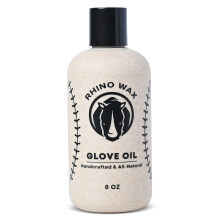 Cera de rinoceronte - leo para luvas de beisebol 8 onas - Suaviza e hidrata as fibras de couro - Melhora a flexibilidade e o desempenho das luv