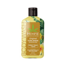 Hempz Body Wash parfmfrei feuchtigkeitsspendend fr empfindliche Haut, duftendes Peeling mit Sheabutter, reinem Hanfsamenl und Algen fr empfin