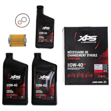 Can-Am Novo Kit de Troca de leo de Mistura Sinttica OEM 4T 0W-40 Rotax 500 V-Twin 9779259
