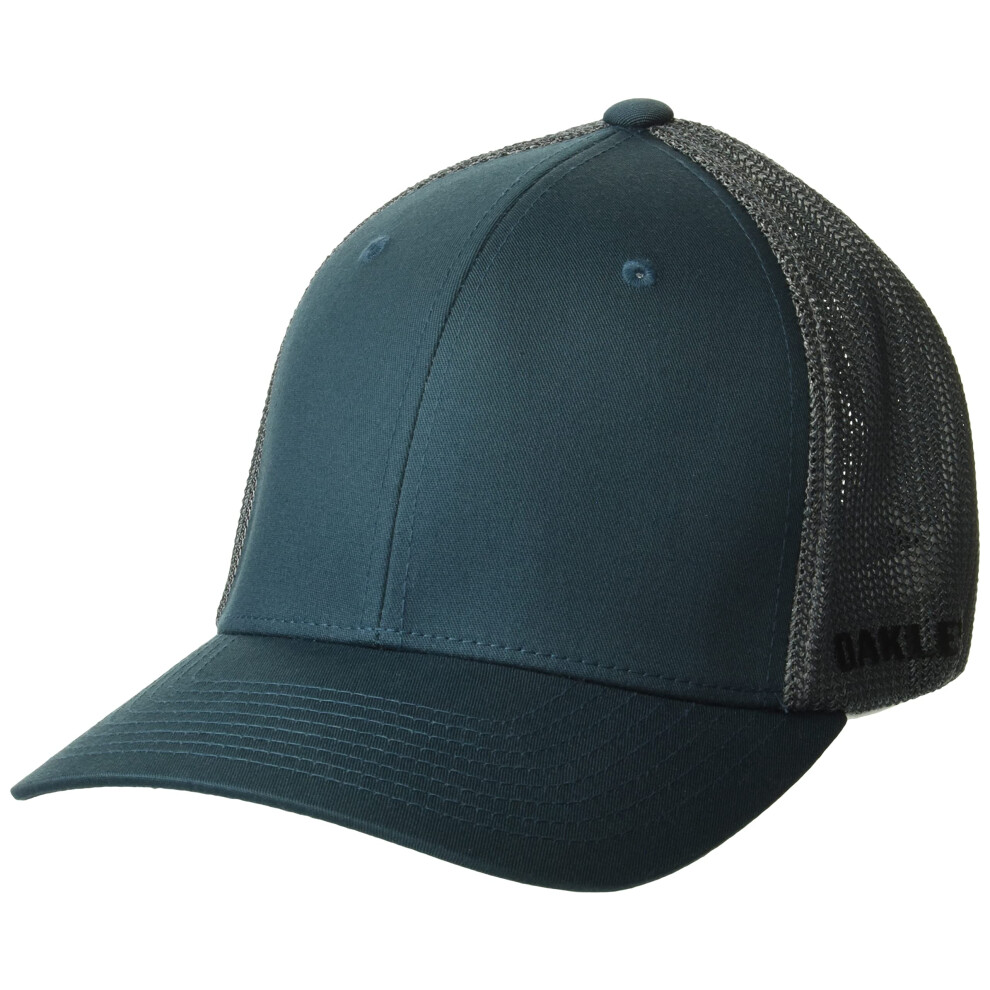 Oakley Unisex Adult Golf Cresting Trucker Hat Oil Blue Large-X-Large US