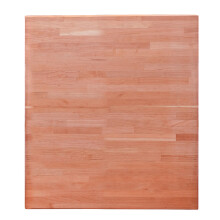 CONSDAN Butcher Block Counter Top USA Grown Cherry Solid Hardwood Countertop Wood Slabs for Kitchen Reversible Both Side Polished Prefinishe