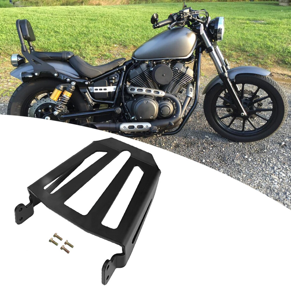 Iron Motorcycle Rear Luggage Rack Fit For Yamaha Black 5021324606216