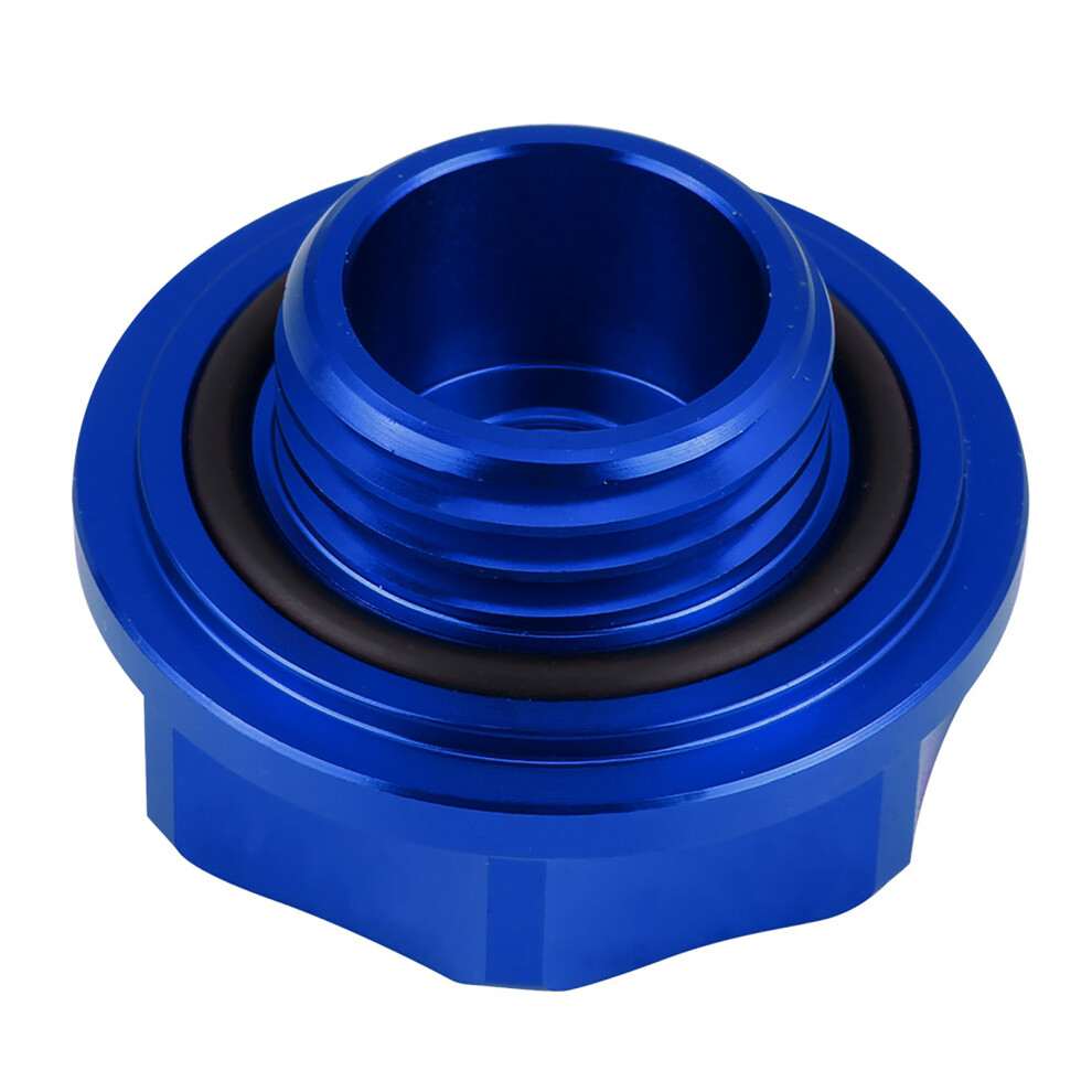Aluminium Alloy Oil Filler Cover Engine Fuel Tank Cap For Car (Blue) Blue 8721324606410
