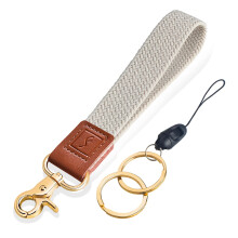 Fishent Stretchy Wristlet Keychain Spltan roztomil poutka na zpest pro klce Prvesek na klce pro eny Mui Remnek na zpest Klcenka na klc