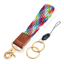 Fishent Stretchy Wristlet Keychain Spltan roztomil nurky na zpest na klce Prvesek na klce pro eny Mui Remnek na zpest Klcenka na klce