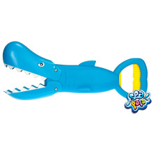 JA-RU Shark Sand Jaw & Claws Legetj Stor 13,5"""" (1 Shark) Plast Sand Graver Grabber Legetj Sand Legetj & Strandklo. Brn Strandlegetj Snelege