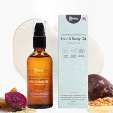 The Earthling Co. Haar- und Krperl  Frdert das Haarwachstum, strkt und befeuchtet alle Haartypen  Hilft bei Frizz und Schden mit natrlichem R