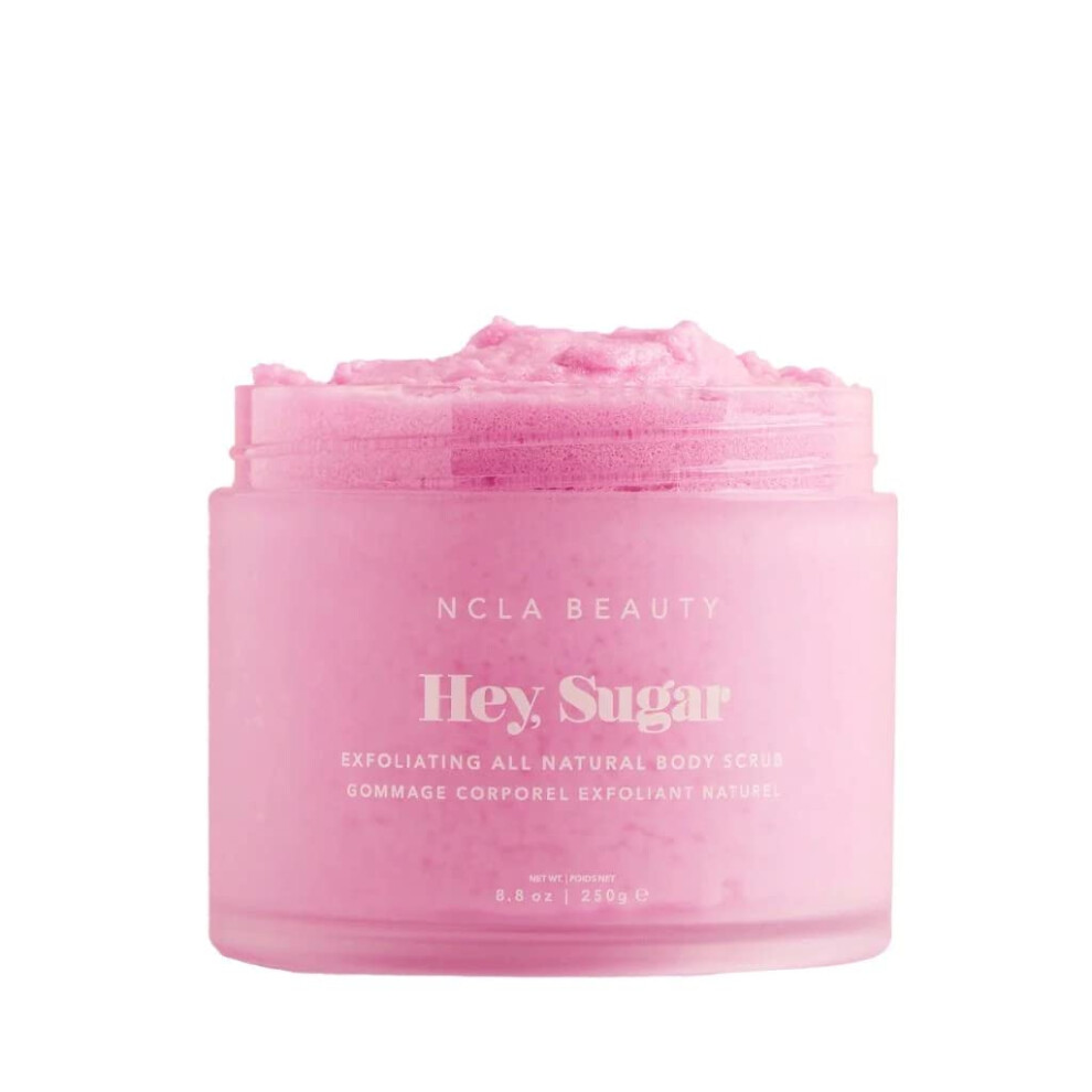 Ncla Beauty Pink Ncla - Hey, Sugar Body Scrub | Vegan, Cruelty-Free, Clean Skincare ( Champagne)