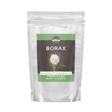 BIRCH & MEADOW Borax with Eucalyptus Essential Oil 1.5 lb Fresh Scent Cleaning & Laundry