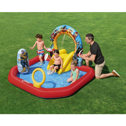 Bestway Bestway Marvel's Avengers Assemble Kinderen Opblaasbaar Water Speelcentrum 2
