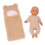 LullaBaby - Boneca realista de 14 polegadas - Tom de pele verde-oliva e olhos castanhos - Ultra - Urso macio - Cuddler temtico - Brincar de fing 1