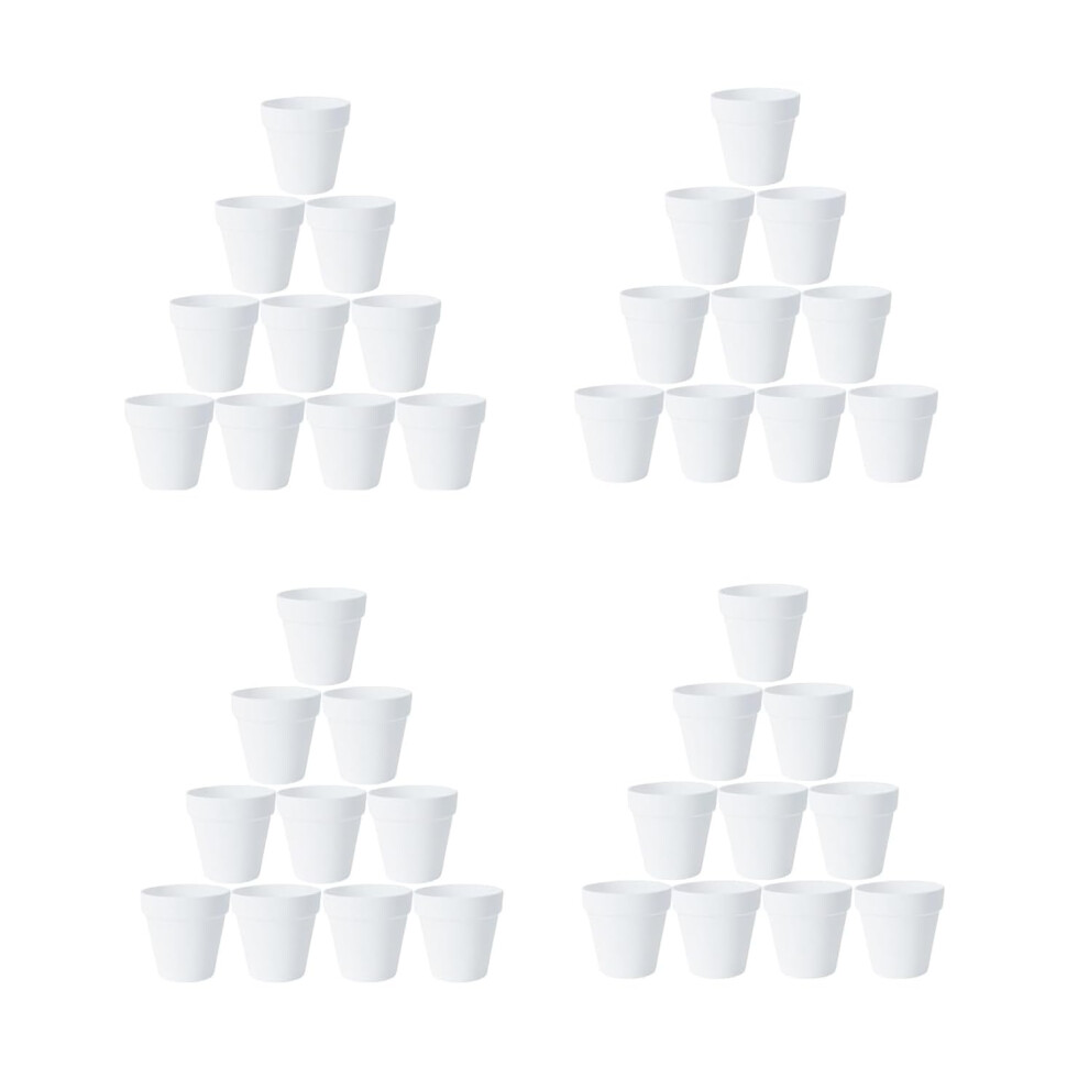 Lorcn 40 Ks 3 Palcov Terakotov Bl Keramika Pro Kutily Sukulentn Rostliny V Kvetincch Rostlinn Kaktusov Kvetince-image