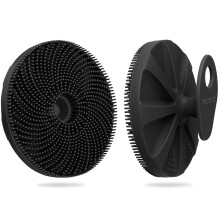 INNERNEED More Hygienic Silicone Body Scrubber Exfoliating & Massaging Shower Brush Bathing Tool for All Skin Types Lathers Well Longer Servi