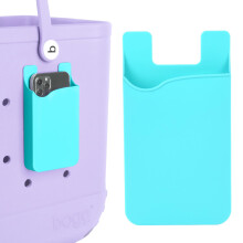 Raymall Phone Holder for Bogg Bag Accessories for Simple Modern Beach Tote Universal ABS Hard Plastic Phone Case Holder Accessories for Bogg Ba