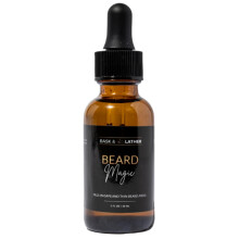 BASK & LATHER Beard Magic Growth Oil til m?nd hj?lper med at stimulere h?rv?kst og bl?dhed Naturlig olie til skaldede pletter og pletvis eller ty