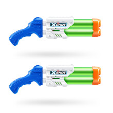 XSHOT Kleine Dual Stream Waterblaster 2-pack van ZURU Dual Play Waterspeelgoed Dual Stream Blaster Waterspeelgoed voor kinderen, tieners en volwa
