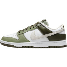 Nike Dunk Low Homme Blanc/Os Clair-Vert Huile FN6882-100 11.5