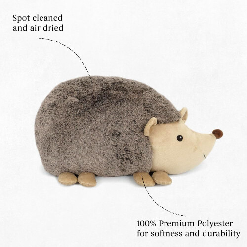 Oreiller d   cor en forme de hedgehog lun. 1