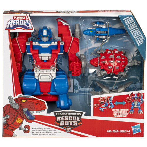 Transformers Transformers Rescue Bots Ritterwache Optimus Prime, Playskool Heroes Actionfigur Toy 1