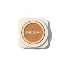 SHEGLAM SKin-Focus Full Coverage Powder Foundation Oil-Control Leichtes Face Pressed Powder Makeup-Pfirsich