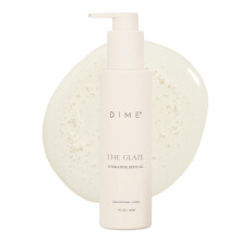 Dime Beauty Glaze Krperl, feuchtigkeitsspendendes, nicht fettendes Massagel, Argan- und Jojobal fr die Haut, Badel fr einen strahlenden ganzen