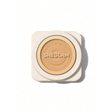 Sheglam Focus Focus Copertura piena Fondazione in polvere Olio Controllo Lightweight Face Pressato in polvere Fuggente-Butterscotch