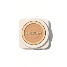 SHEGLAM SKin-Focus Full Coverage Powder Foundation Oil-Control Lightweight Face Pressed Powder Makeup-Bambus