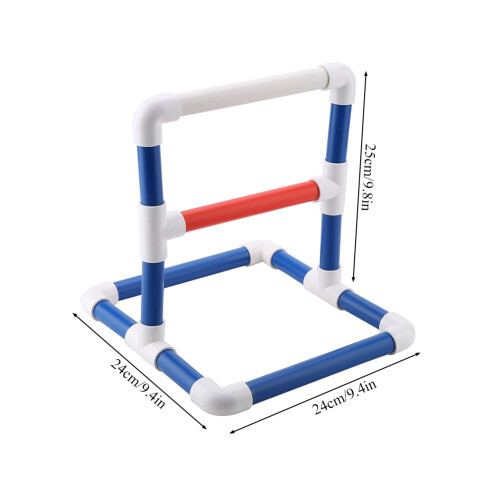 Parrot Stand Perch Rack Bird Play Center Toy Tray Training (PVC) 2