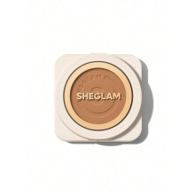 SHEGLAM SKin-Focus Full Coverage Powder Foundation Oil-Control Leichtes Face Pressed Powder Makeup-Warme Vanille
