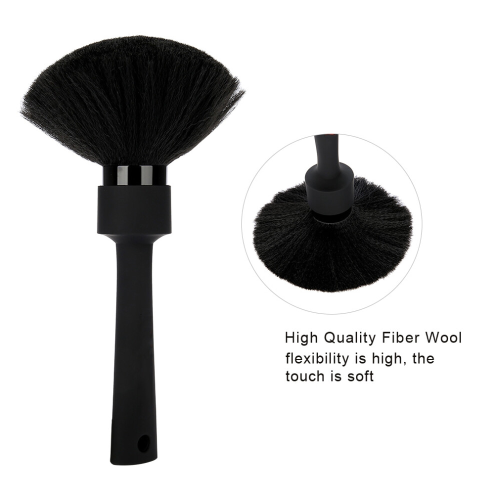 Soft Hair Brush Neck Duster Hairdressing Hair Cutting Styling Cleaning Brush