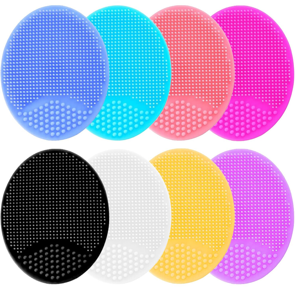 Mr Lion Face Scrubber Silicone Face Scrubber Soft Silicone Facial Cleansing Brush Face Exfoliator Blackhead Acne Pore Pad Cradle Cap Face Wash Brush For Dee