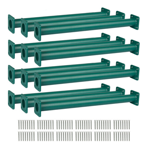 Barcaloo Schommelsysteem Hardware 12 Pack Buiten Monkey Bars - 16.5 inch Groene Coating