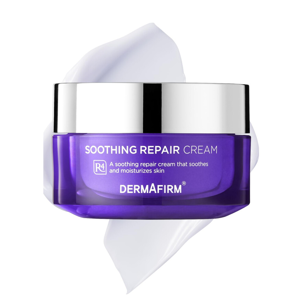 Dermafirm Soothing Repair Hydrating Face Cream R4 | Daily Face Moisturizer Facial Lotion with Eucalyptus Peptide and Collagen | Gentle for All S