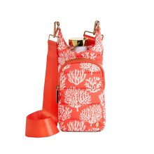 WanderFull Original HydroBag se vejde a do 32 oz drk lhve na vodu s popruhem - Crossbody prenosn taka na vodu bez pouit rukou s kapsou na tel