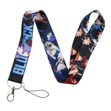 Pinstant Blue Lock BlueLock Anime Manga 17,7"""" Prveek na krk Drk na klce ID Odznak Mobiln telefon Popruh