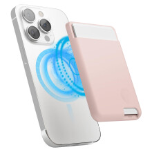 elago Magnetic Wallet Card Holder 2-Cards Compatible with MagSafe for iPhone 16/15/14/13/12 Series - Secure Phone Wallet Long Last Silicone Scr