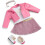 American Girl Truly Me Boneca de 18 polegadas Traje Chic de Celebridade com Casaco, Top, Saia e Sapatos 1