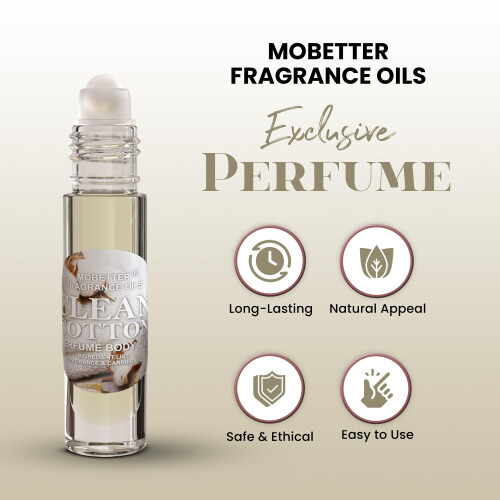 LEOS DE FRAGRNCIA MOBETTER leo Corporal Perfume de Algodo Limpo 2