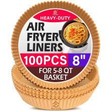 Paprov vloky do fritzy 100 KS Neprilnav vloky do fritzy na pergamen 8palcov vloky do fritzy Jednorzov kulat vloky do fritzy pro 5-8QT
