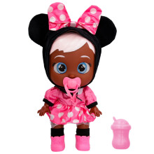 Cry Babies Disney Nurturing Baby Doll Inspired by Minnie Mouse Dressed Up in The Iconic Pink Dress and Cries Real Tears for Kids Age 18 Months a