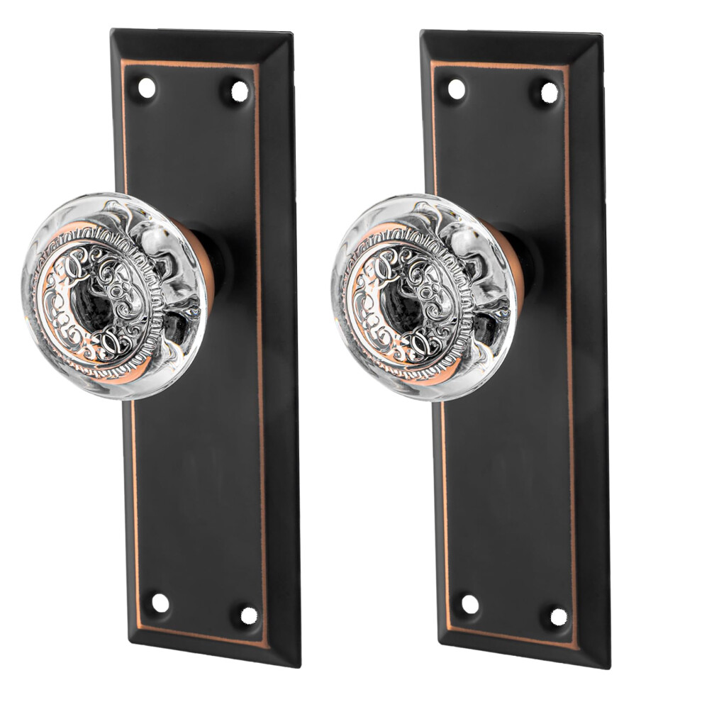 Toptotoo Glass Mannequin Boucles De Porte De Porte Intrieure Des Boutons De Porte Mannequin En Cristal Monstal Ct Unique Remplacement Des Bo-image