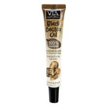 Via Natural 100 % natrliches schwarzes Rizinusl, 1,5 Fl Oz (1er-Pack)