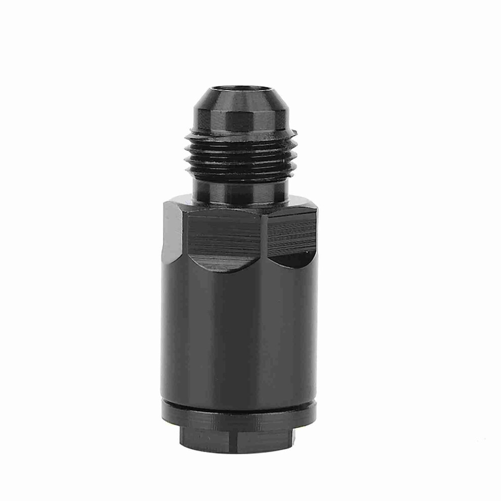 Aluminum Fuel Line Efi Adapter Fitting Â6 An Male To 5/16In Quick Disconnect Push Hardline 7671324609915