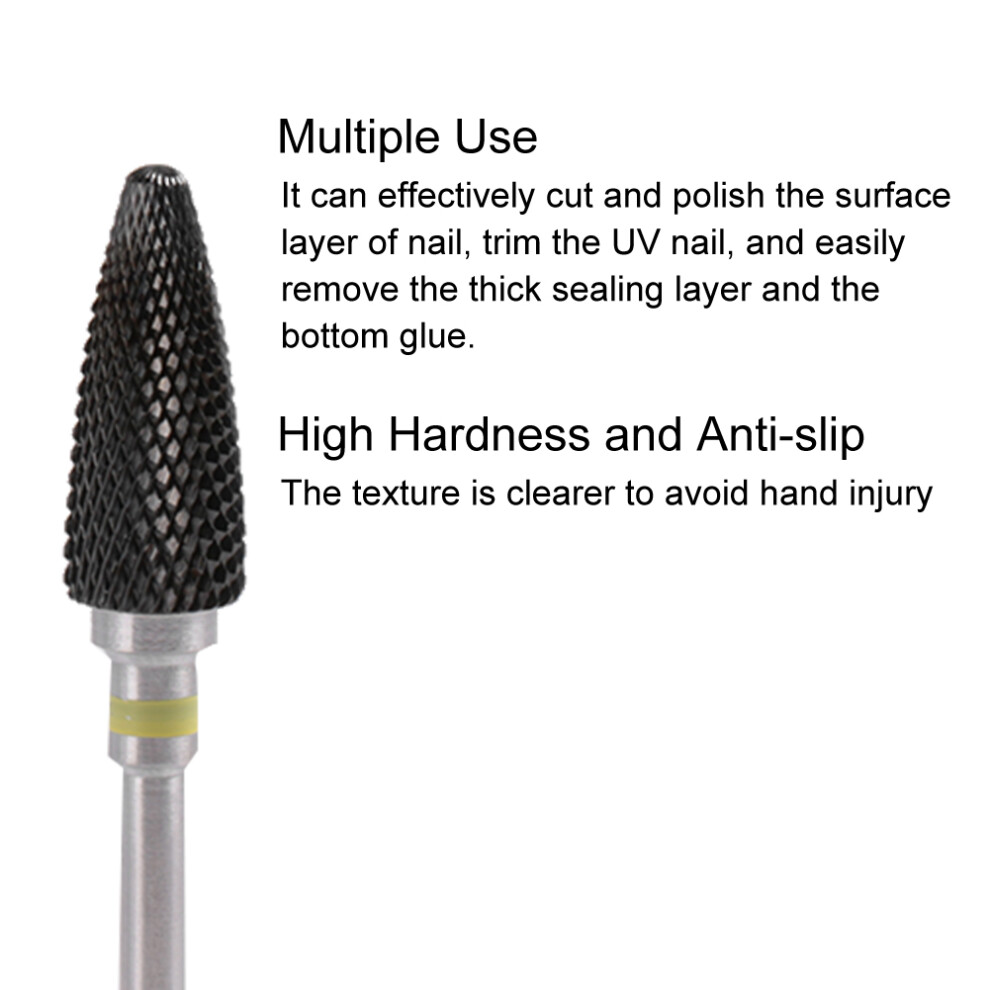Ceramic Cylinder Shape Grinding Head Nail Drill Bit for Nail  Polishing Manicure Tools 20ST