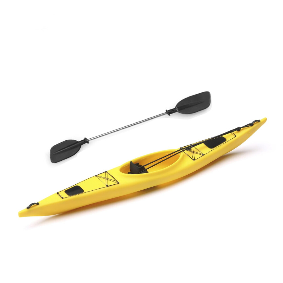 Djcrawler Simulationsboot F R 1/10 Rc Crawler Car Kettenfahrzeuge F R Traxas D90 D110 Axial Scx10 90046 Bronco Defender G63 (Gelb)-image