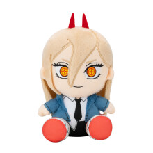 Potenza anime totale - peluche super morbide da 8 pollici con dettagli autentici di Chainsaw Man
