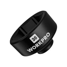 WORKPRO 36mm nstrcn klc na olejov filtr Nstroj na demont olejovho filtru Sada na vmenu olejovho filtru Ideln pro nekter vozidla Ford F25