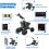 BLONWINER Robot Car Kit  2 in 1 Smart Robotics Arm Building Toy for Raspberry Pi Python Coding  STEM Programming Tank Kits with Camera (Without R 3