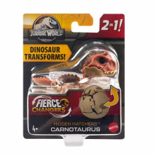 Jurassic World Egg to Carnotaurus Dinosaur Transforming Toy Hidden Hatchers