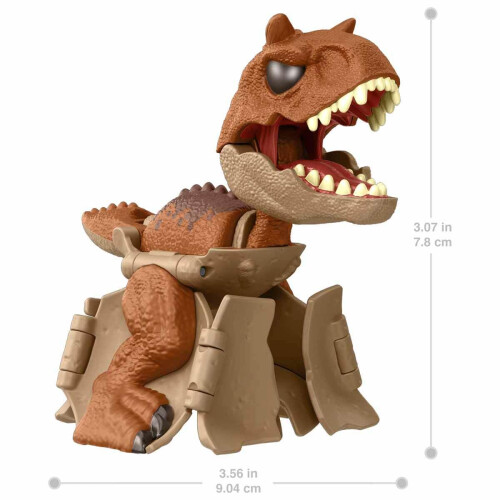 Jurassic World Egg para Carnotaurus Dinosaur Transformando Toy Hidden Hatchers 2
